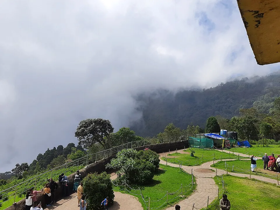 Valley view of moir point, kodaikanal