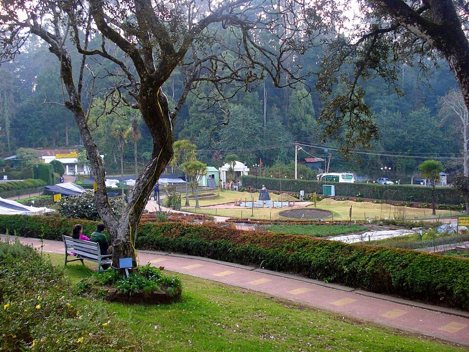 Bryant park footpath, Kodaikanal